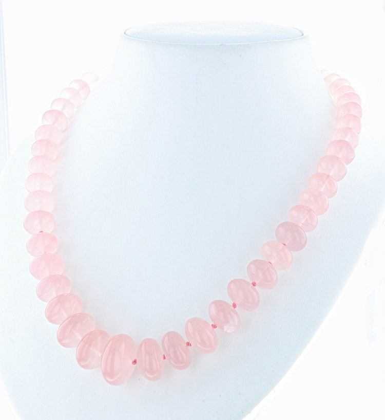 1pcs Rosequartz beads